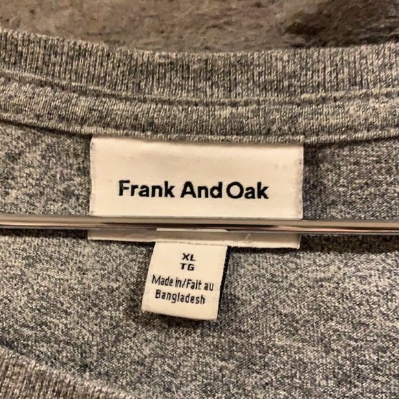 Frank & Oak grey soft organic cotton t-shirt - Picture 2 of 3